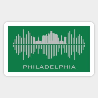 Philadelphia City Soundwave Sticker